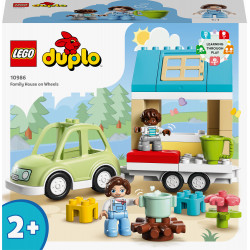 LEGO® 10986 DUPLO Pilsēta: Ģimenes māja uz riteņiem
