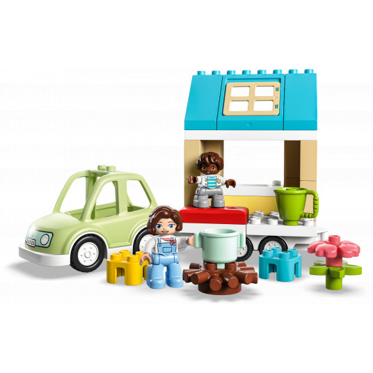 LEGO® 10986 DUPLO Pilsēta: Ģimenes māja uz riteņiem
