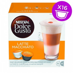 Nescafe Dolce Gusto Latte Macchiato kafija 16 kapsulu kastītē