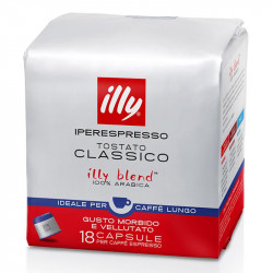 Kafijas kapsulas Illy, espresso, 18 gab longo
