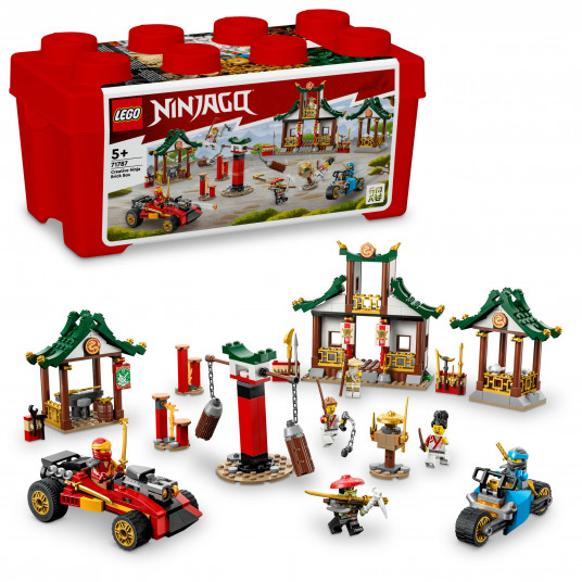 LEGO® 71787 NINJAGO Radoša nindzju klucīšu kastīte