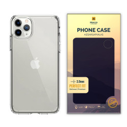 Mocco Original Clear Case 2mm Silicone Case for Apple iPhone 12 Pro Max Transparent (EU Blister)
