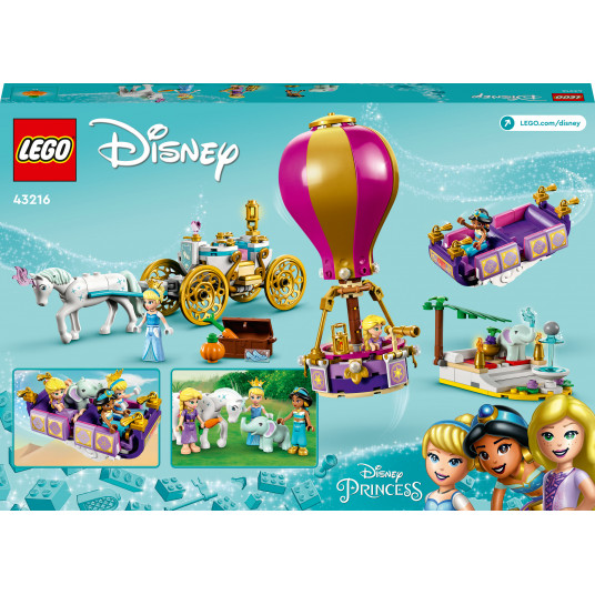 LEGO® 43216 DISNEY Princeses apburtais ceļojums