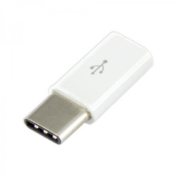 Sbox Micro USB 2.0 F. -> C TIPA M. balts AD.USB-C W