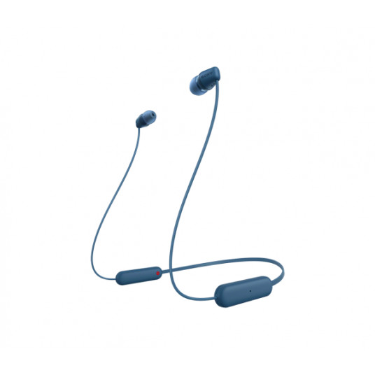 Sony WI-C100 bezvadu ausīs ievietojamas austiņas, zilas