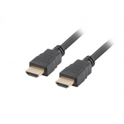 Lanberg kabelis (CA-HDMI-11CC-0018-BK), HDMI tips A, 1,8 m, melns
