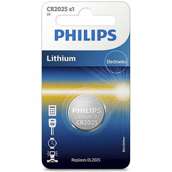 Akumulators Philips CR2025 Lithium 3 V (20,0 x 2,5)