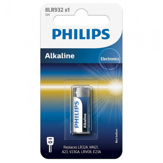 Akumulators Philips Alkaline 12 V 1 (LR23A/8LR23)