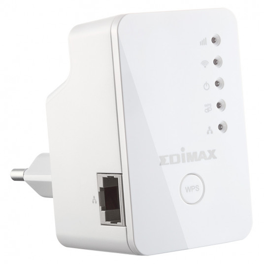 Edimax paplašinātājs/piekļuves punkts/brigde EW-7438RPn Mini 802.11n, 2,4 GHz, 300 Mbit/s, 10/100 Mbit/s, Ethernet LAN (RJ-45) porti 1, antenas tips 2xiekšējais