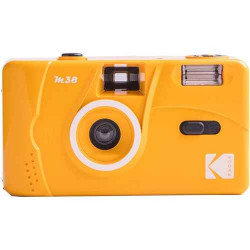 Kodak M38 atkārtoti lietojama kamera, dzeltena