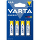 Baterijas Varta ENERGY LR03/AAA (High Energy) 4xAAA