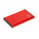 iBox HD-05 HDD/SSD korpuss, sarkans 2,5 collu