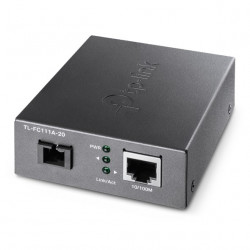 TP-Link TL-FC111A-20 tīkla multivides pārveidotājs 100 Mbit/s Viena režīma melns