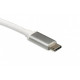 iBox IUH3CFT1 interfeisa centrmezgls USB 3.2 Gen 1 (3.1 Gen 1) Type-C 5000 Mbit/s Sudrabs
