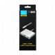 iBox IUH3CFT1 interfeisa centrmezgls USB 3.2 Gen 1 (3.1 Gen 1) Type-C 5000 Mbit/s Sudrabs