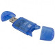TITANUM TA101B karšu lasītājs Blue USB 2.0