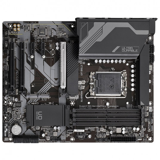 Gigabyte Z790 UD 1.0 M/B Procesoru saime Intel, Procesora ligzda LGA1700, DDR5 DIMM, Atmiņas sloti 4, Atbalstītie cietā diska interfeisi SATA, M.2, SATA savienotāju skaits 6, Chipset Intel Z790 Express, ATX