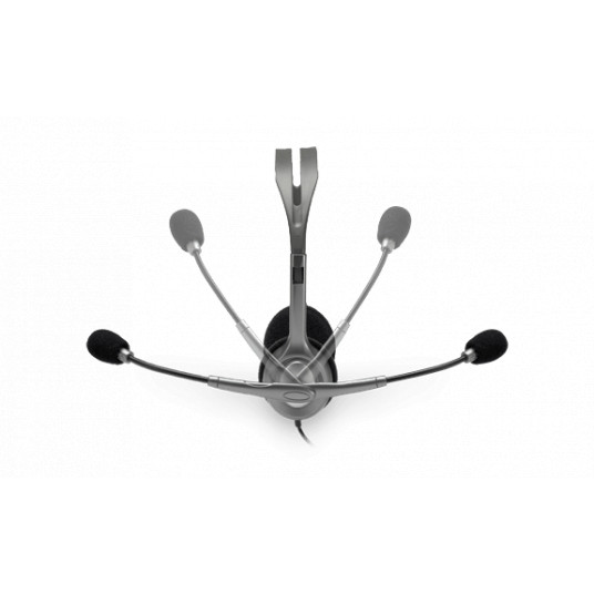 Austiņas LOGITECH Headset Stere H111 Grey