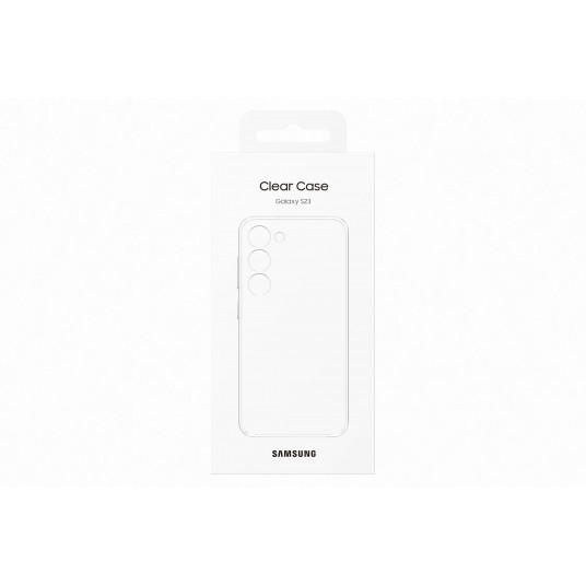 Samsung Galaxy S23 Clear Cover , Transparent QS911CTE 