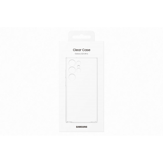 Samsung Galaxy S23 Ultra Clear Cover , Transparent QS918CTE