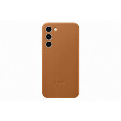 Samsung Galaxy S23 Plus Leather Cover, Camel VS916LAE
