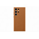 Samsung Galaxy S23 Ultra Leather Cover, Camel VS918LAE