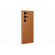 Samsung Galaxy S23 Ultra Leather Cover, Camel VS918LAE