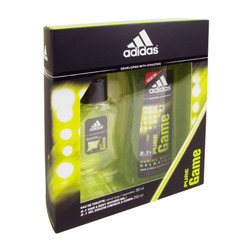 Komplekts vīriešiem Adidas Pure Game EDT 50 ml + dušas želeja 250 ml