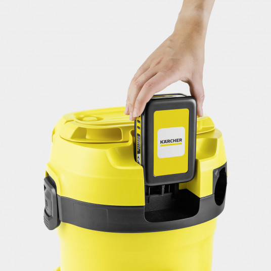 Mitrā un sausā putekļu sūcējs Karcher WD 2-18 V BATTERY (18 V) (1.628-500.0)