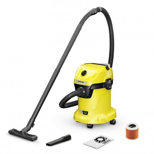 Mitrā un sausā putekļu sūcējs Karcher WD 3-18 (18V) (1.628-550.0) bez akumulatora