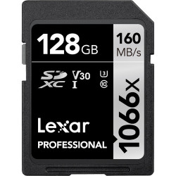 Lexar Pro 1066x SDXC U3 (V30) UHS-II R160/W120 128GB