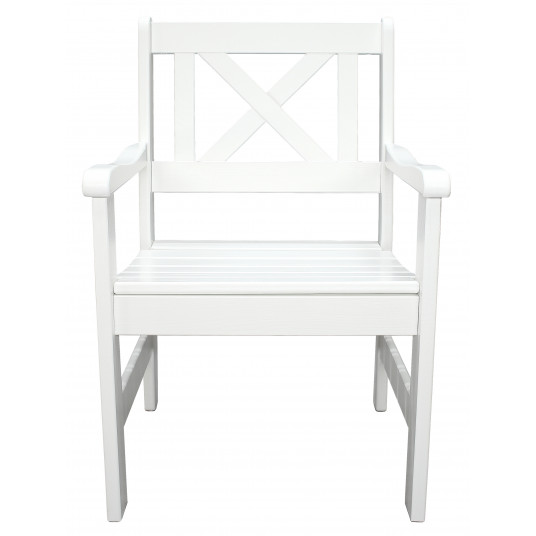Malmo 2 krēsli, balti