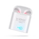 SAVIO TWS-01 Airpods Bluetooth 4.2 Stereo Headet with Microphone (MMEF2ZM/A) Analog White