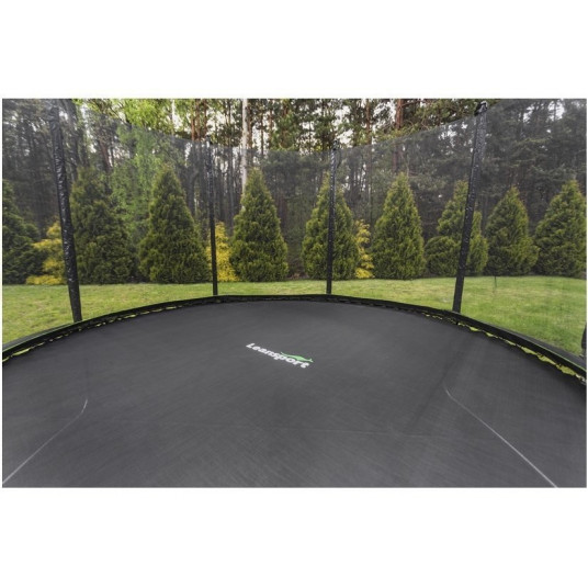 Batuts ar tīklu Lean Sport Pro, 426cm, melni zaļš