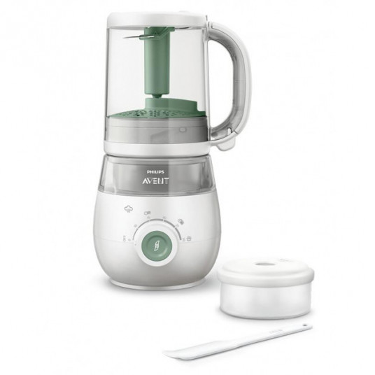 PHILIPS AVENT tvaikonis un blenderis 4in1, SCF885/01