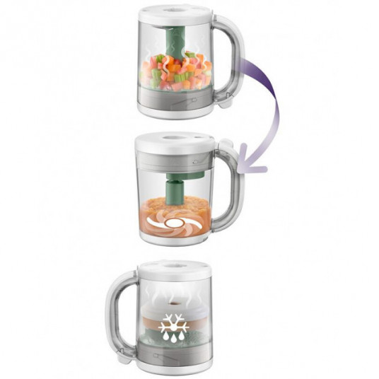 PHILIPS AVENT tvaikonis un blenderis 4in1, SCF885/01
