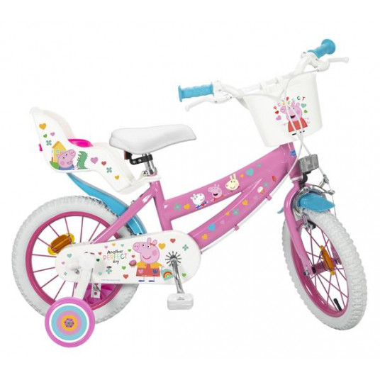 Bērnu velosipēds Toimsa 14" Peppa Pig Pink