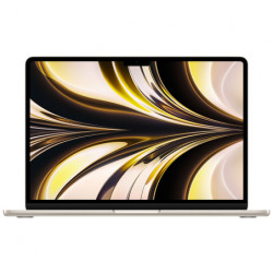 Klēpjdators Apple MacBook Air 13.6" Apple M2 8C, RAM: 16GB, SSD:256 GB, Mac OS, Starlight MLY13ZE/A/R1