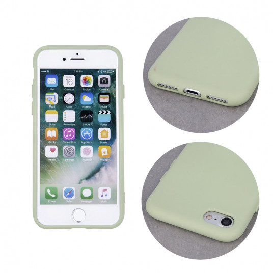 Mocco Silicone Case for Apple iPhone 12 Pro Max Green
