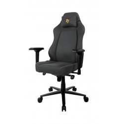 Gaming krēsls Arozzi Primo Woven Fabric, Black/Grey/Gold
