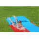 Piepūšamais ūdens slidkalniņš Bestway 52478 H2OGO! Cunami Splash Ramp Double Slide