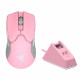 RAZER Viper ULTIMATE Quartz Pink bezvadu spēļu optiskā pele + DOCK RZ01-03050300-R3M1