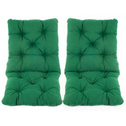 Atlanta 2 matraču komplekts krēsliem 98x50x10 cm, zaļš