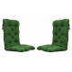 Venta 2 matraču komplekts krēsliem 120x50x10 cm, zaļš