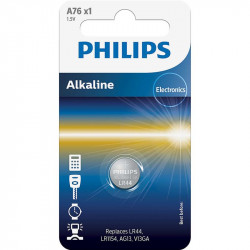 Philips Alkaline 1,5 V akumulators (LR44/LR1154)