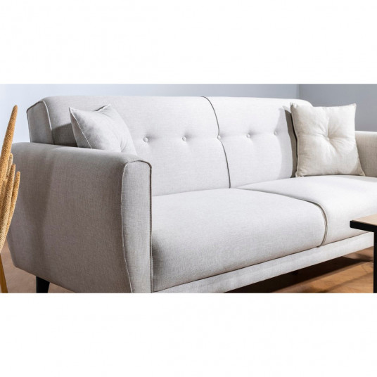 Dīvāna un krēsla komplekts Aria - S - krēmkrāsas