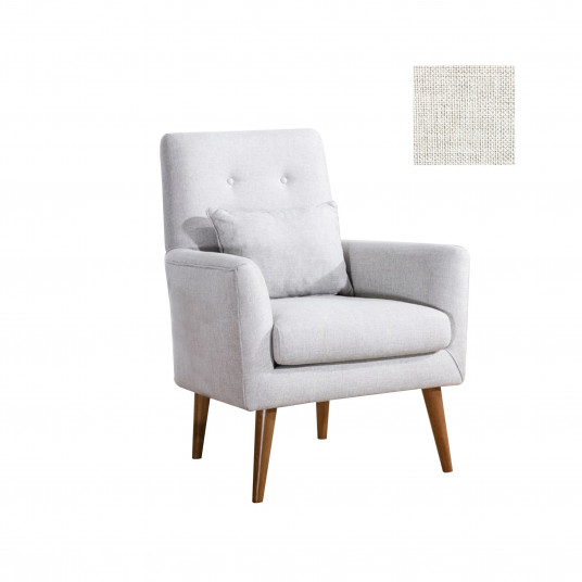 Dīvāna komplekts ar atzveltnes krēslu Aqua - cream