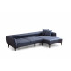 Stūra dīvāns Belissimo labi zils