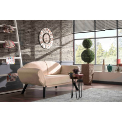 Dīvāns-gulta Genzo krēms