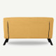 Dīvāns-gulta Sando divvietīga dzeltena